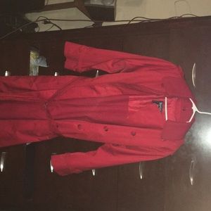 Woman's Burberry trench coat